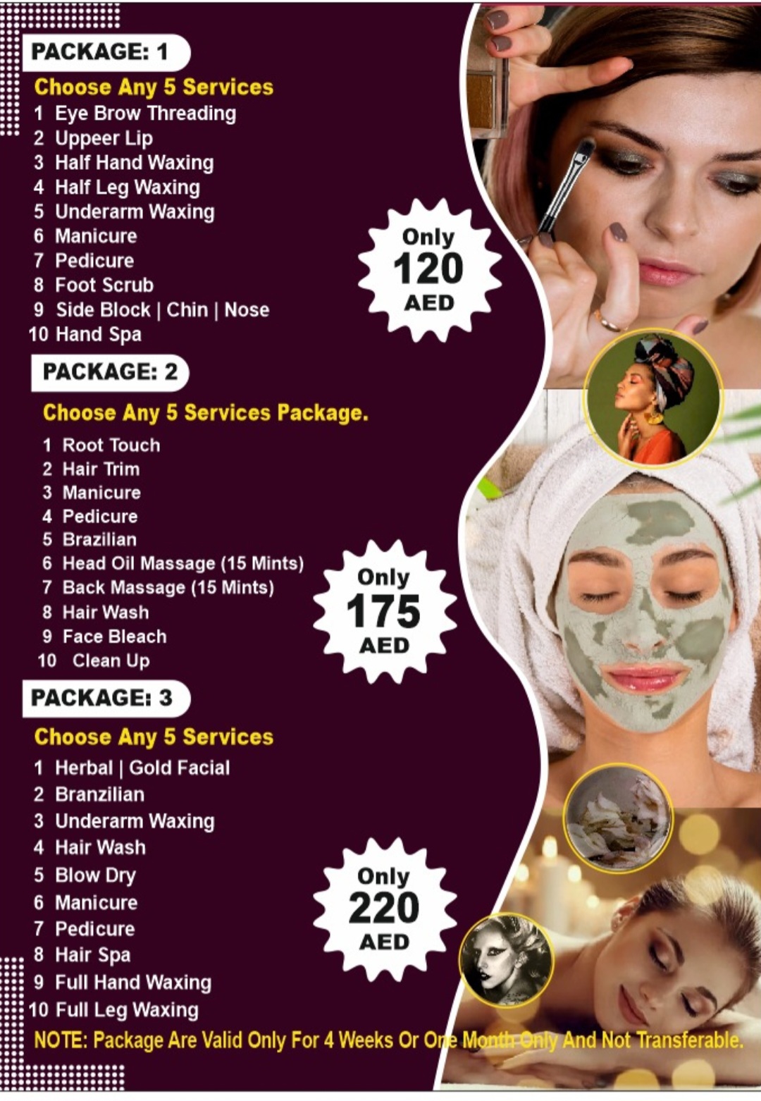 Special Packages
